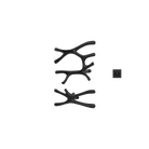 P&Bhusri S7-LS-BLK-XM Daphne's Branch Large + Small Towel Warmer in Matte Black
