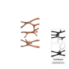 P&Bhusri S7-LS-BRG-N Daphne's Branch Large + Small Towel Warmer in PVD Brushed Rose Gold