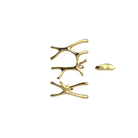 P&Bhusri S7-LS-LGD-XA Daphne's Branch Large + Small Towel Warmer in PVD Polished Luxury Gold