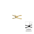 P&Bhusri S7-S-BLG-N Daphne's Branch Small Towel Warmer in PVD Brushed Luxury Gold