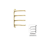 P&Bhusri S8-M-BLG-N Tuscany Glimmer Towel Warmer in PVD Brushed Luxury Gold