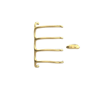 P&Bhusri S8-M-BLG-XA Tuscany Glimmer Towel Warmer in PVD Brushed Luxury Gold