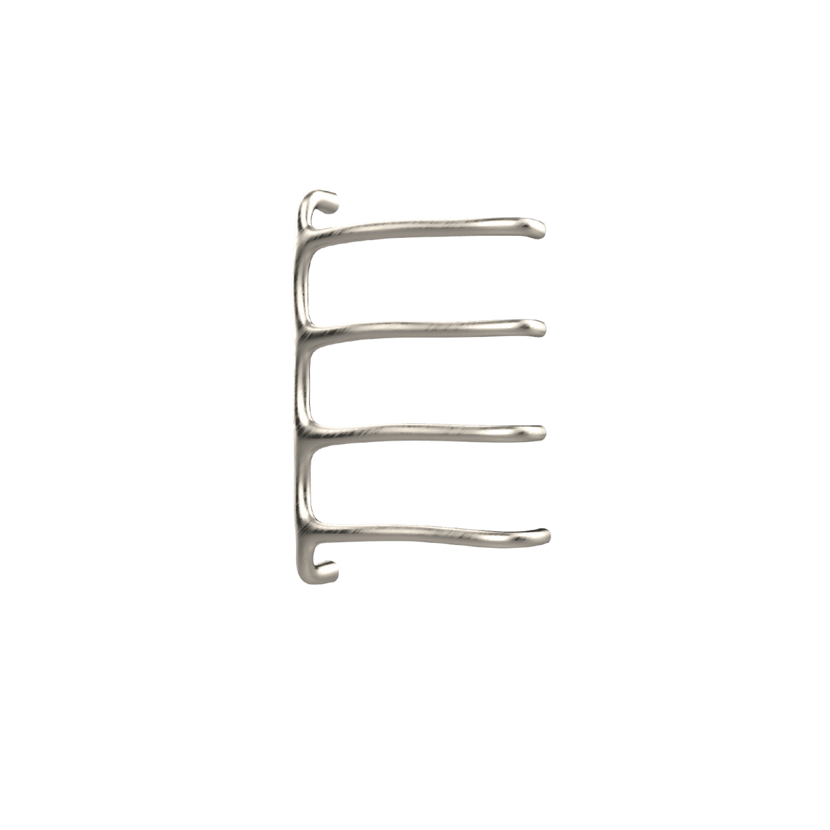 P&Bhusri S8-M-BNI-SC Tuscany Glimmer Towel Warmer in PVD Brushed Nickel