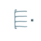 P&Bhusri S8-M-FBL-XM Tuscany Glimmer Towel Warmer in Frost Blue