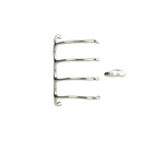 P&Bhusri S8-M-PWG-XA Tuscany Glimmer Towel Warmer in PVD Polished White Gold