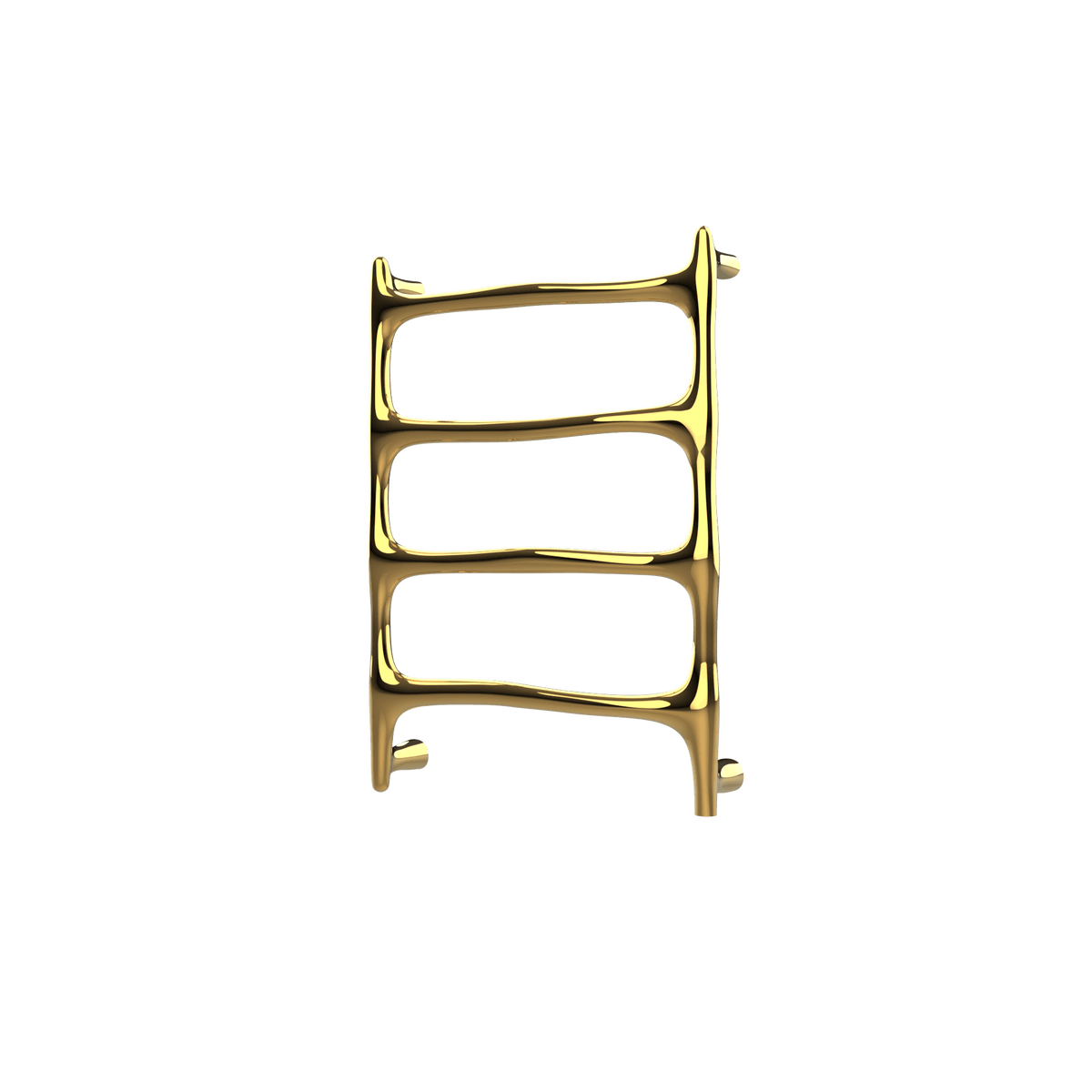 P&Bhusri S9-M-24K-SC Verona Towel Warmer in PVD 24K Gold
