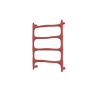 P&Bhusri S9-M-ARD-SC Verona Towel Warmer in Amber Red