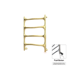 P&Bhusri S9-M-BBR-N Verona Towel Warmer in PVD Brushed Brass