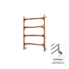 P&Bhusri S9-M-BRG-N Verona Towel Warmer in PVD Brushed Rose Gold