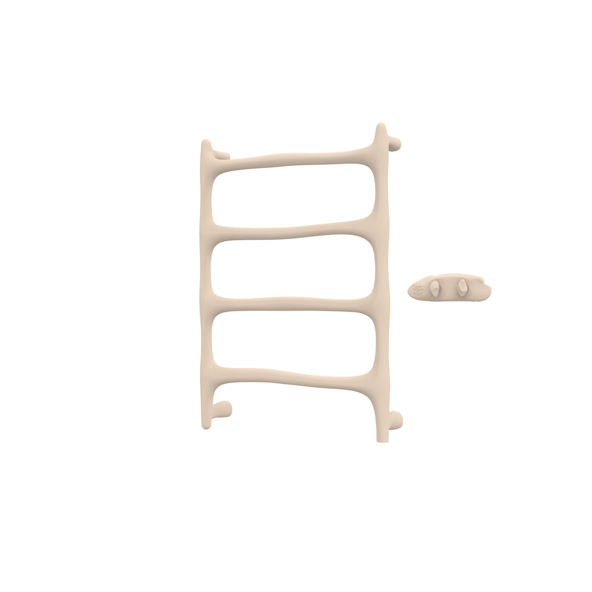 P&Bhusri S9-M-HYW-XA Verona Towel Warmer in Harvest Yellow