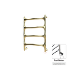 P&Bhusri S9-M-PBR-N Verona Towel Warmer in PVD Polished Brass