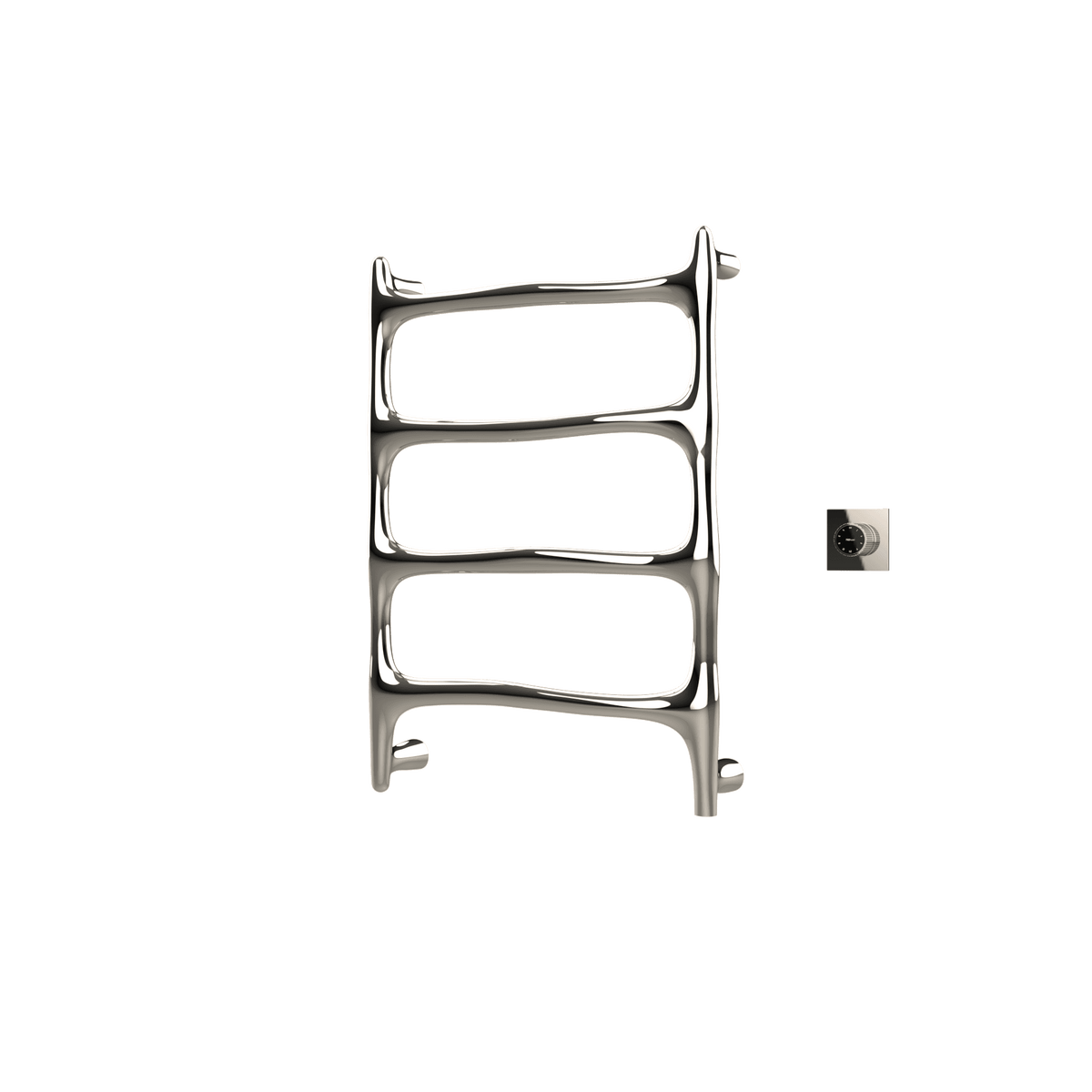 P&Bhusri S9-M-PNI-XM Verona Towel Warmer in PVD Polished Nickel