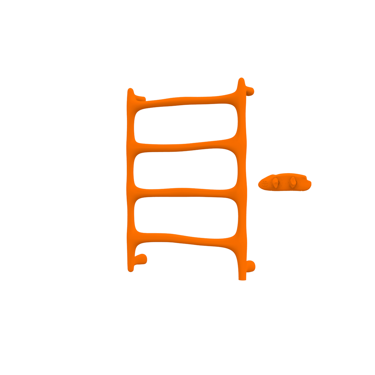 P&Bhusri S9-M-SOR-XA Verona Towel Warmer in Sienna Orange