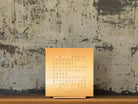 QLOCKTWO T4GGD QLOCKTWO EARTH 13.5 Golden Legend