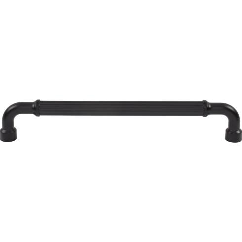 Top Knobs TK3410BLK Pemberton Appliance Pull in Flat Black