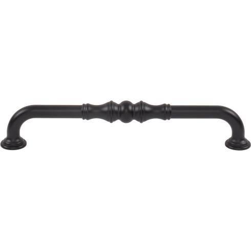 Top Knobs TK3434BLK Bayridge Pull in Flat Black