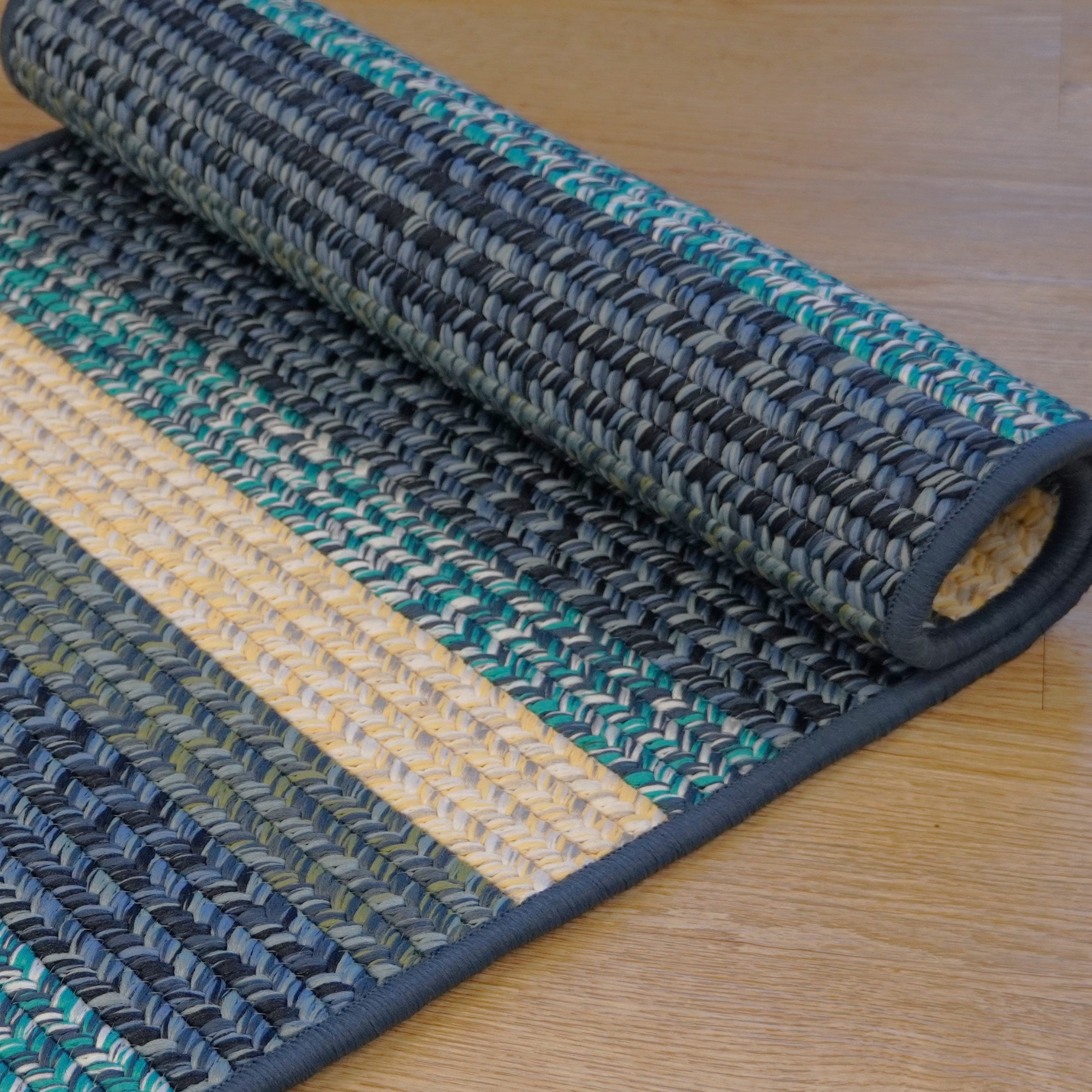 Ashton Tweed Stripe Runner Blue Lites TO30