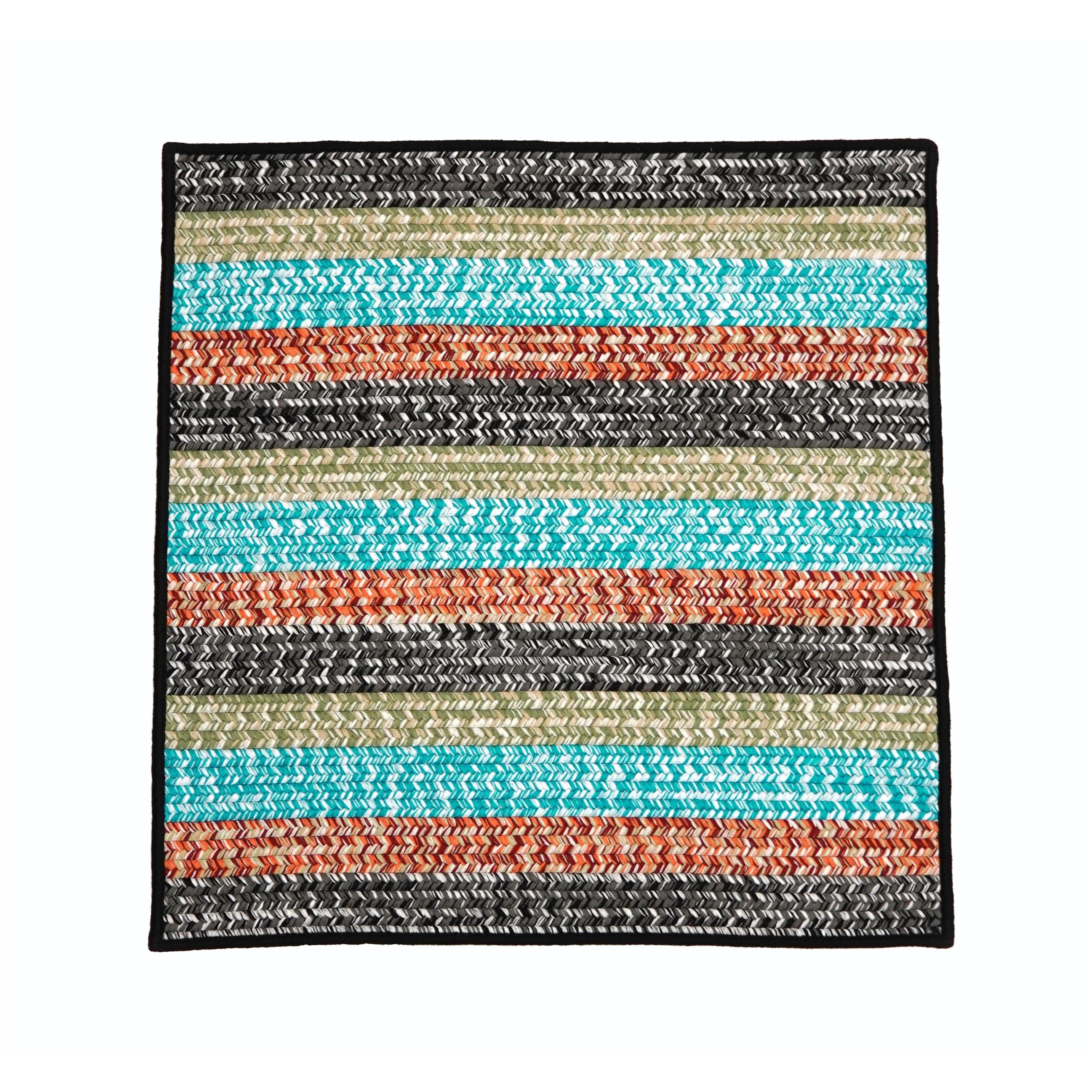 Ashton Tweed Stripe Square Earth Vibes TO31