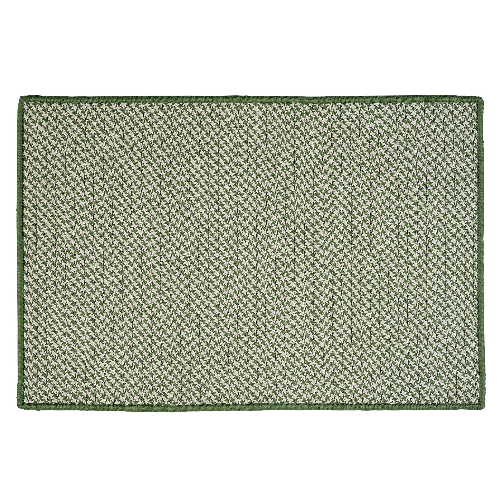 Houndstooth Doormats Leaf Green TT90