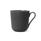 Lyngby Porcelæn 201841 Rhombe Earth Mug in Slate