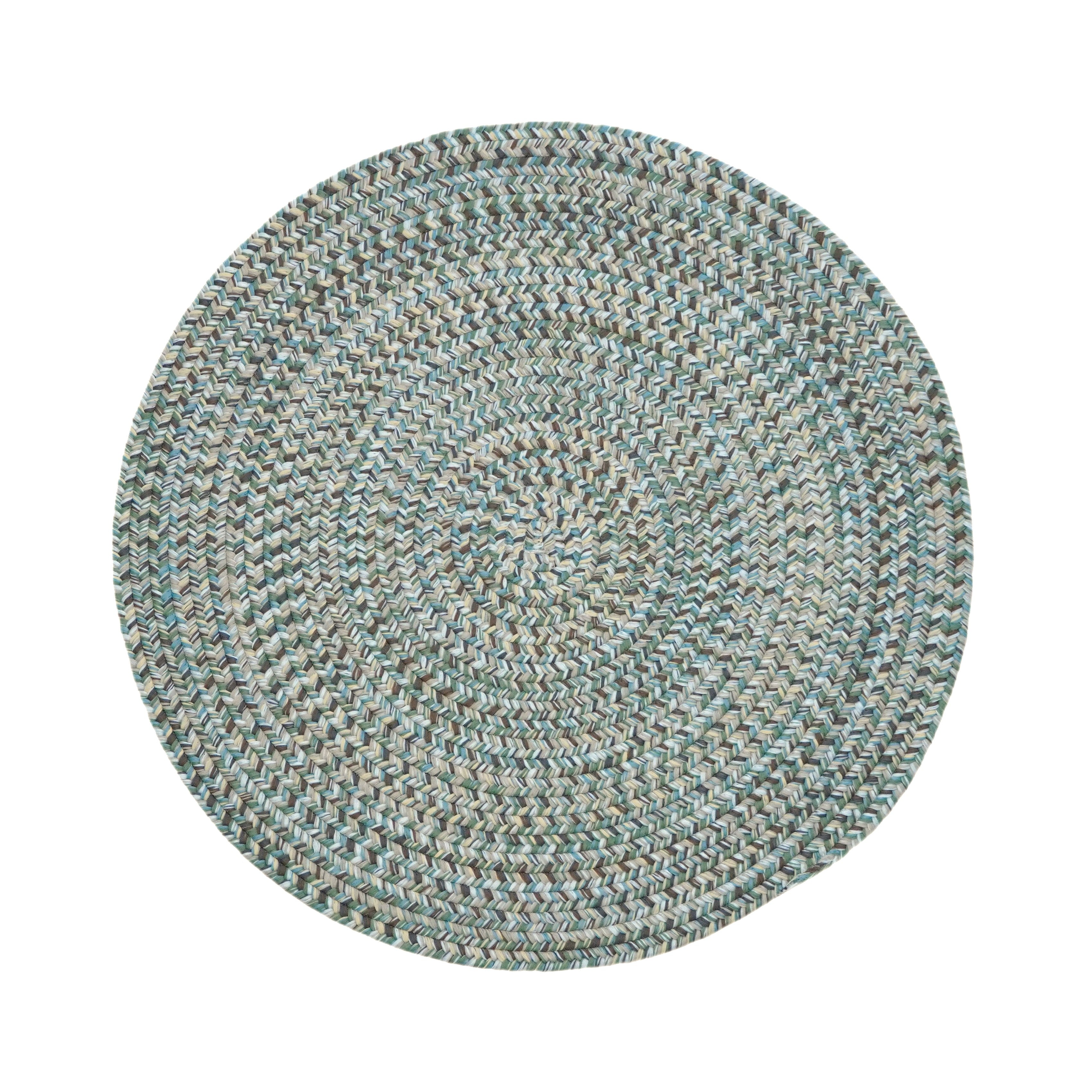 Hazel Tweed Round Seagrass ZE50