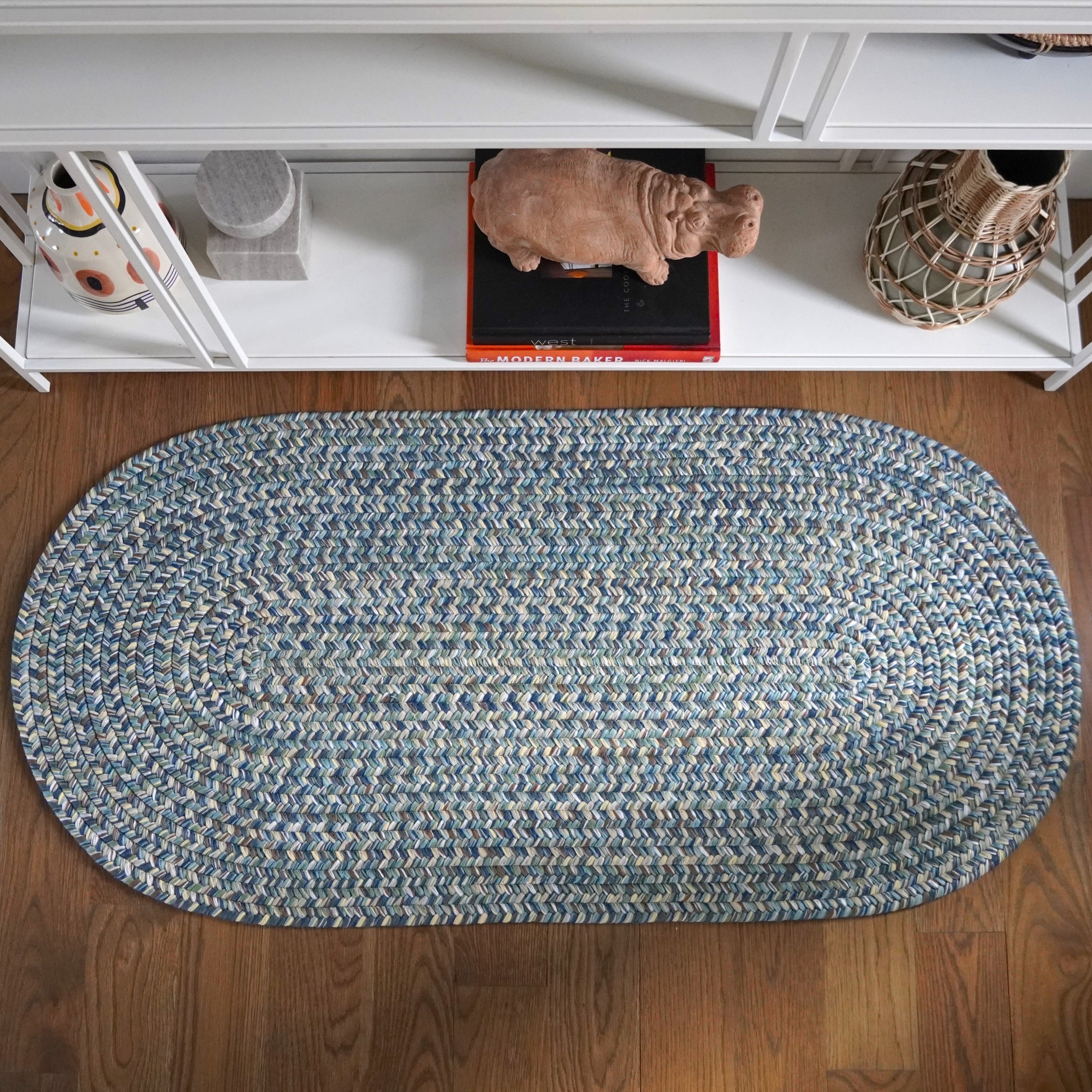 Hazel Tweed Runner Harbor Blue ZE52