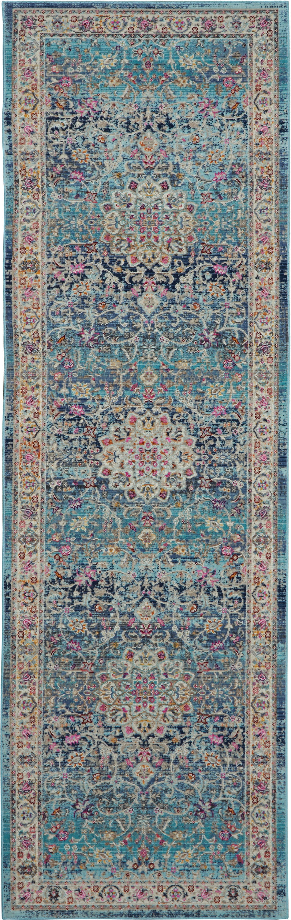 Vintage Kashan VKA01 Blue