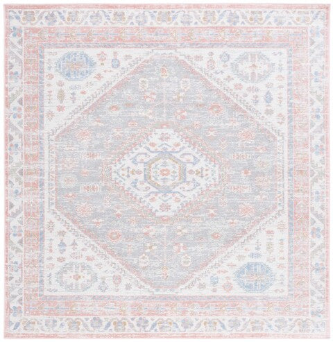 Bayside BAY118A Ivory / Blue Pink