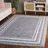 Border & Stripe Shag BSP251G Grey / Ivory