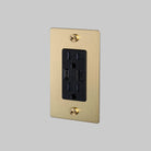 Buster + Punch - 1G Combination Duplex Outlet and USB - A + C Charger - NSC-053812 | The Rug District