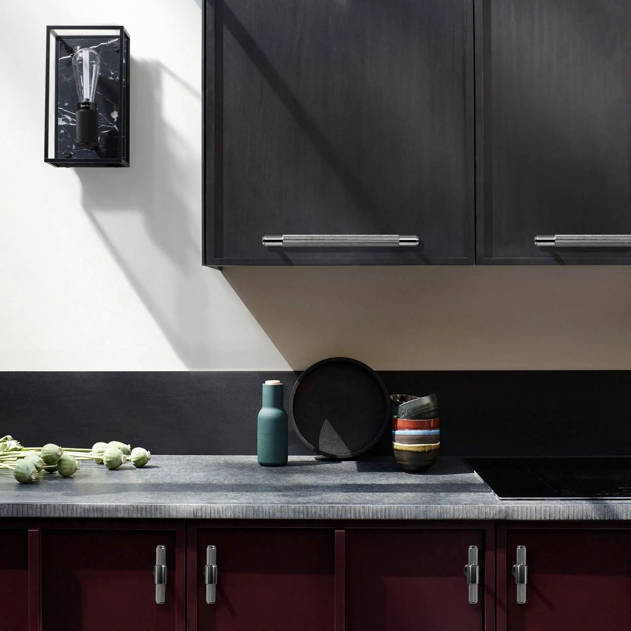 Buster + Punch - Pull Bar - Cross Plate - US-PB-HP-14.2-ST-A | The Rug District