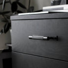 Buster + Punch - Pull Bar - Cross - US-PB-H-10.2-BL-A | The Rug District