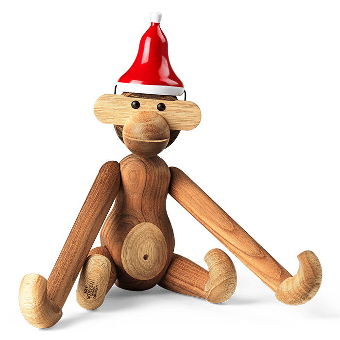 Kay Bojesen 39333 Santa's Cap for Wooden Figurines in Red/White