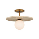 Currey and Company - Apricity Semi-Flush Mount - 9000-1195 | The Rug District