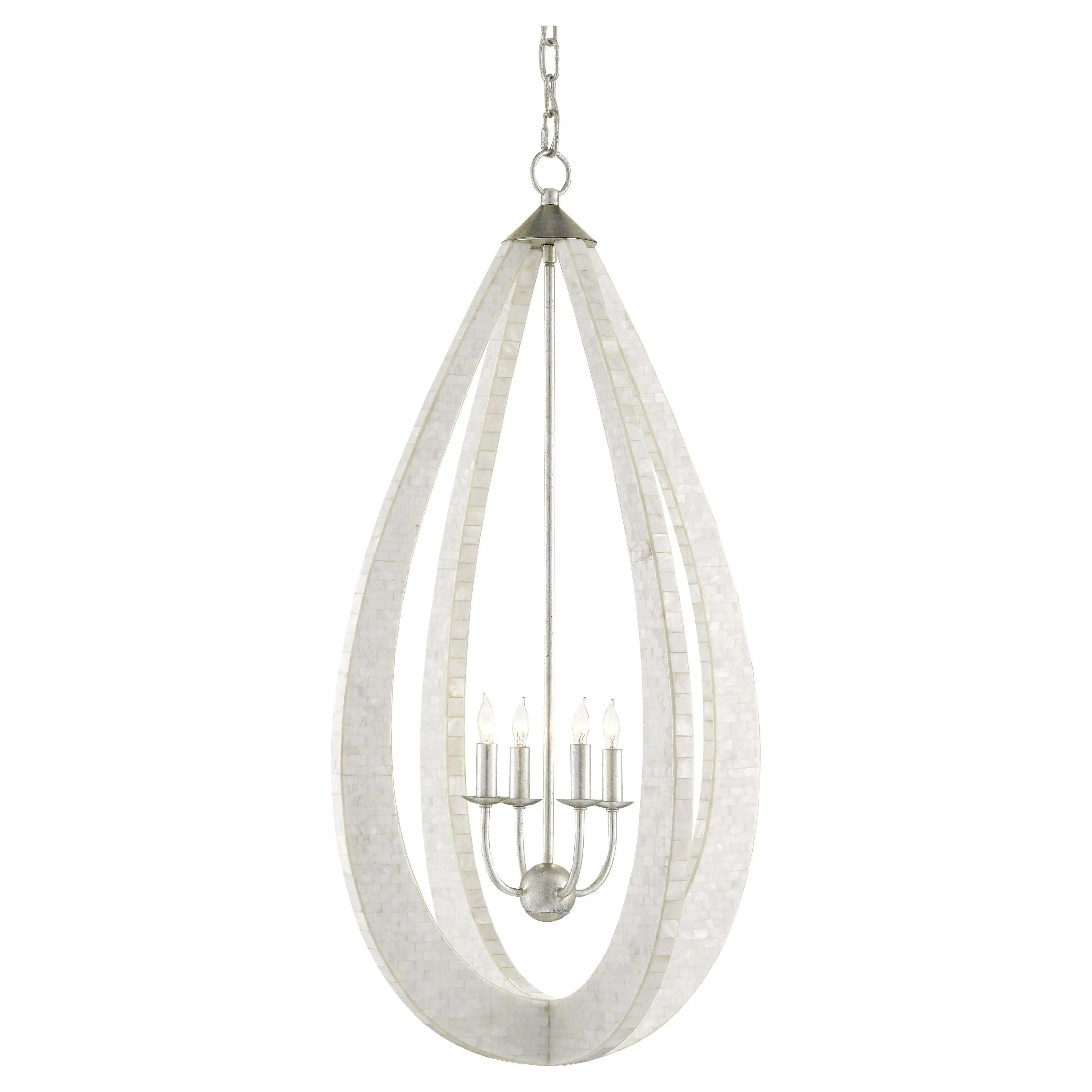 Currey and Company - Arietta Teardrop Chandelier - 9000-0769 | The Rug District