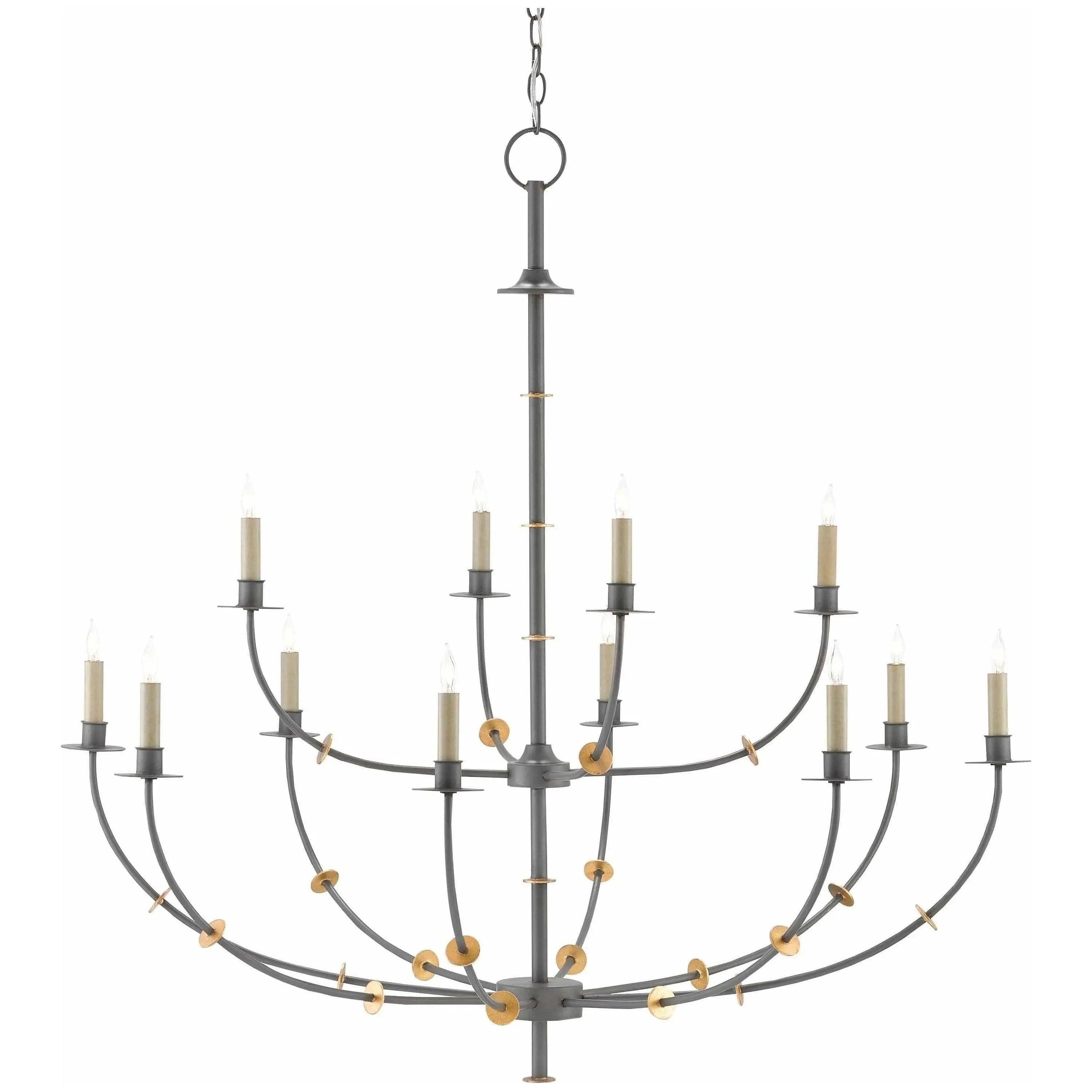Currey and Company - Balladier Chandelier - 9000-0331 | The Rug District