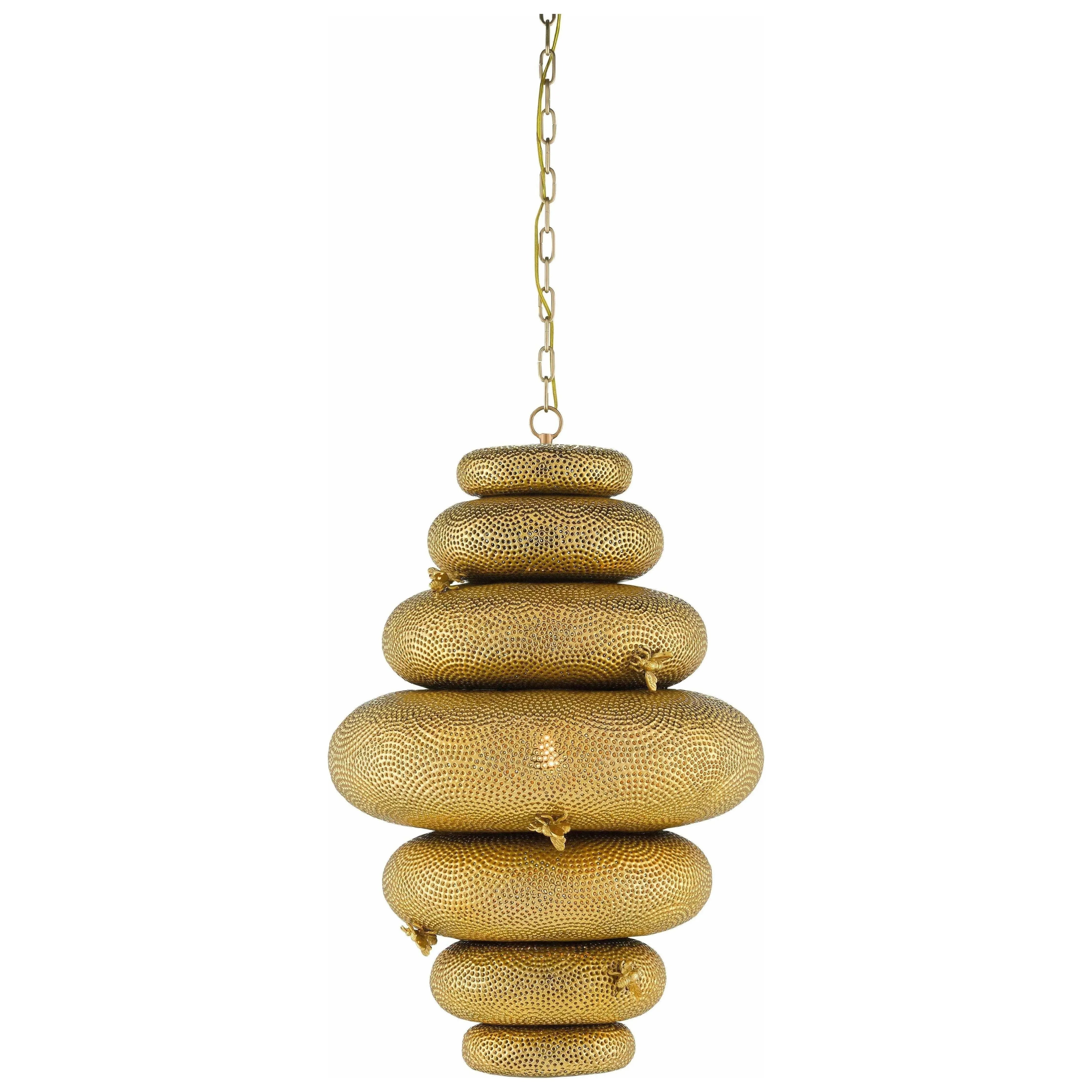 Currey and Company - Bee My Honey Chandelier - 9000-0761 | The Rug District
