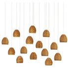 Currey and Company - Beehive Linear Pendant - 9000-1002 | The Rug District