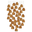Currey and Company - Beehive Multi Light Pendant - 9000-1004 | The Rug District