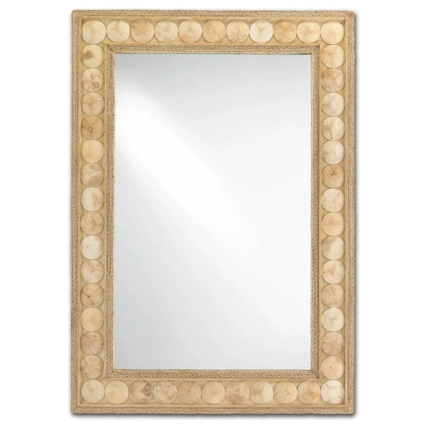 Currey and Company - Buko Rectangular Mirror - 1000-0099 | The Rug District