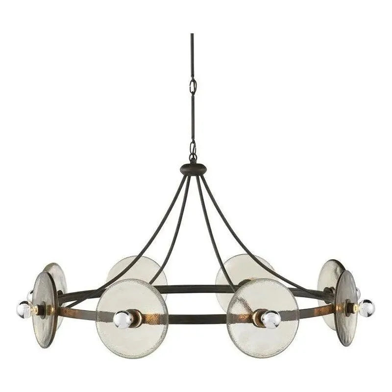 Currey and Company - Circumstellar Disc Chandelier - 9000-1150 | The Rug District