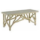 Currey and Company - Creekside Table/Bench - 2038 | The Rug District