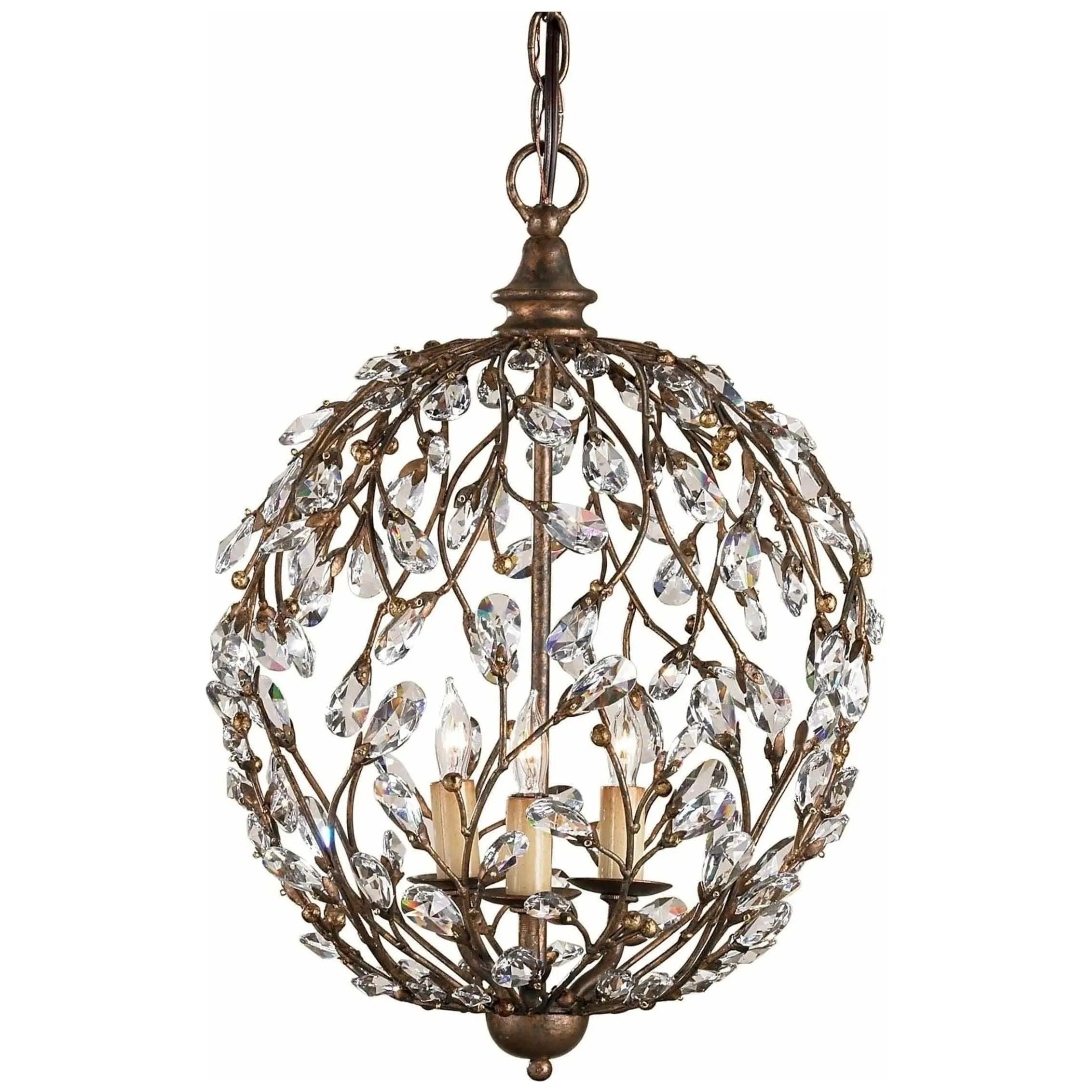 Currey and Company - Crystal Bud Chandelier - 9652 | The Rug District