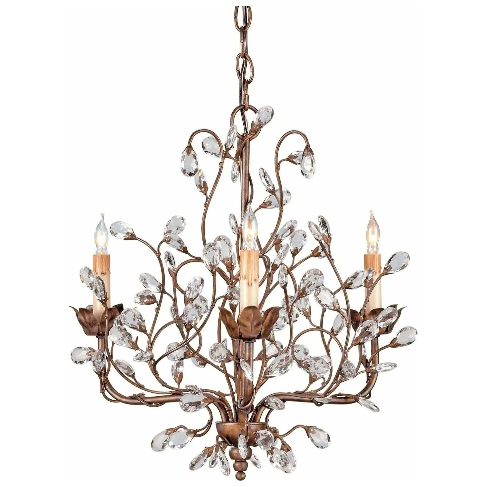 Currey and Company - Crystal Bud Chandelier - 9883 | The Rug District