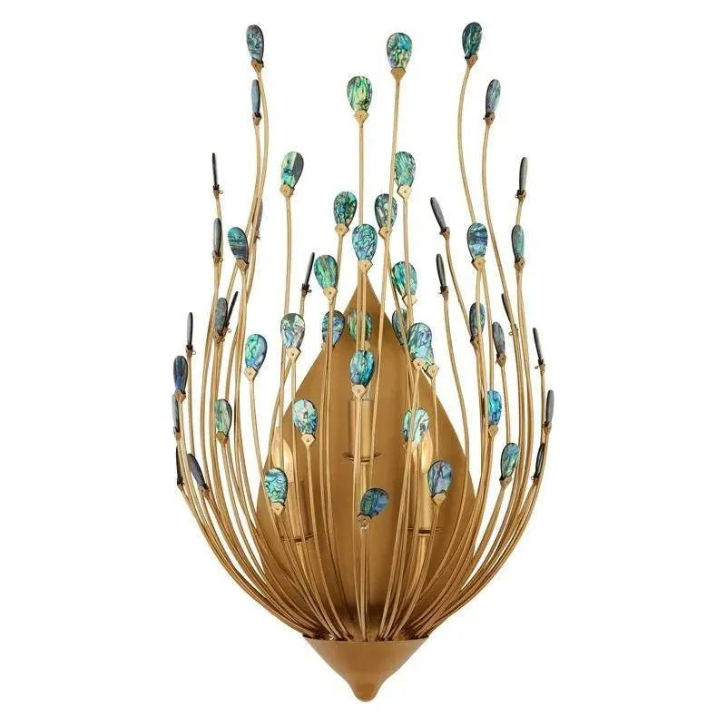 Currey and Company - Delphos Wall Sconce - 5000-0247 | The Rug District