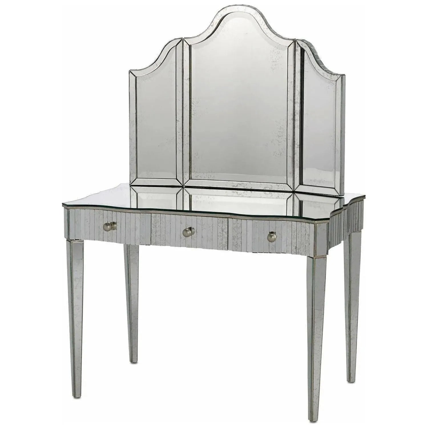 Currey and Company - Gilda Vanity Mirror - 1300 | The Rug District