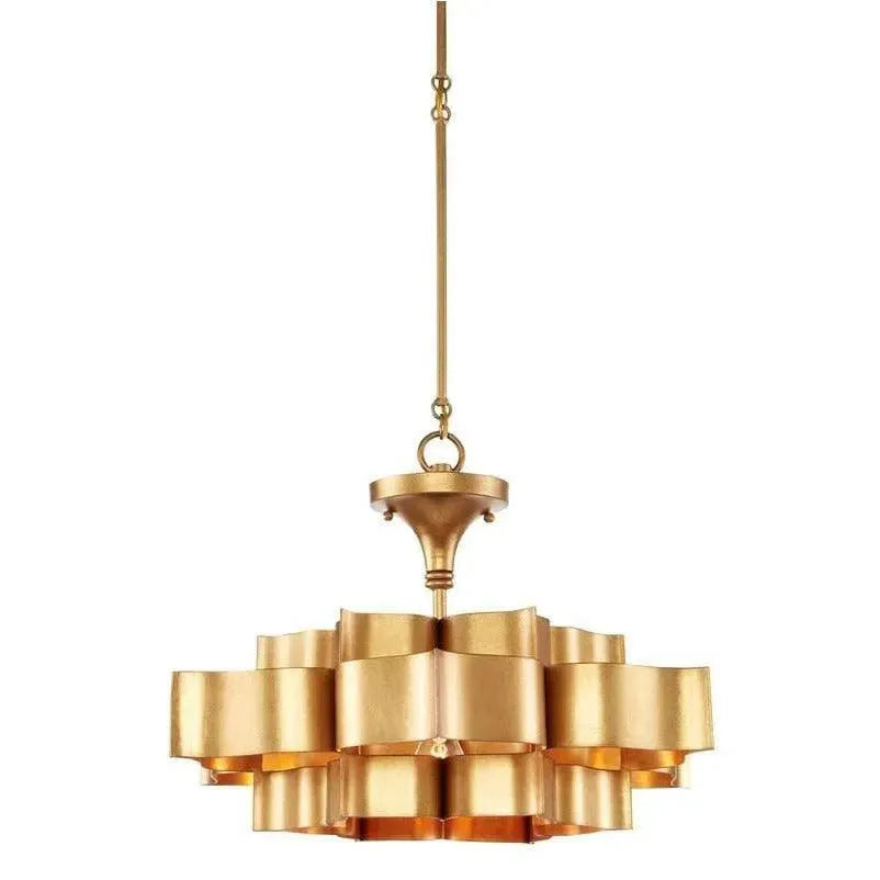 Currey and Company - Grand Lotus Chandelier - 9944 | The Rug District