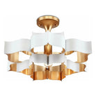 Currey and Company - Grand Lotus Semi-Flush Mount - 9000-0856 | The Rug District