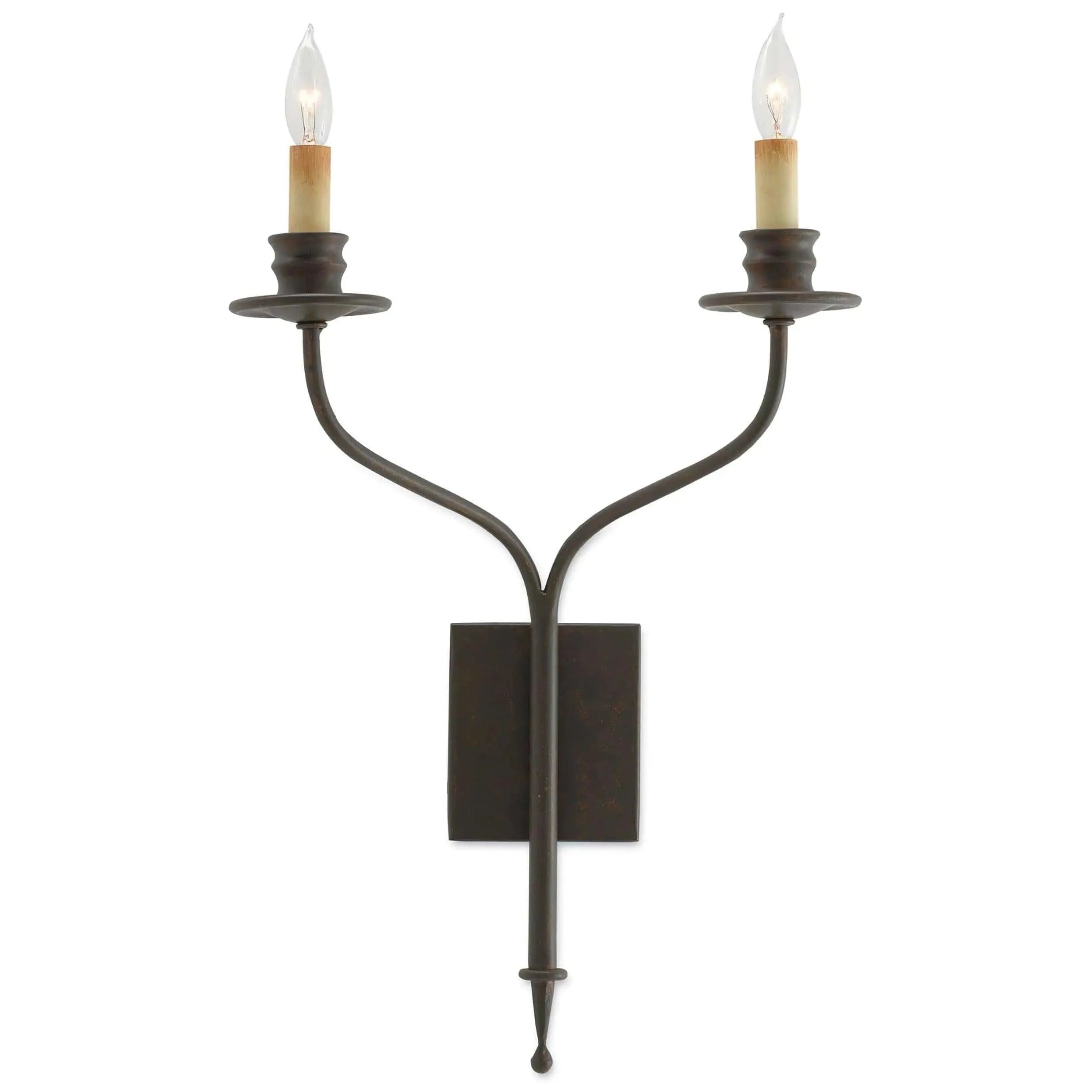 Currey and Company - Highlight Wall Sconce - 5000-0038 | The Rug District