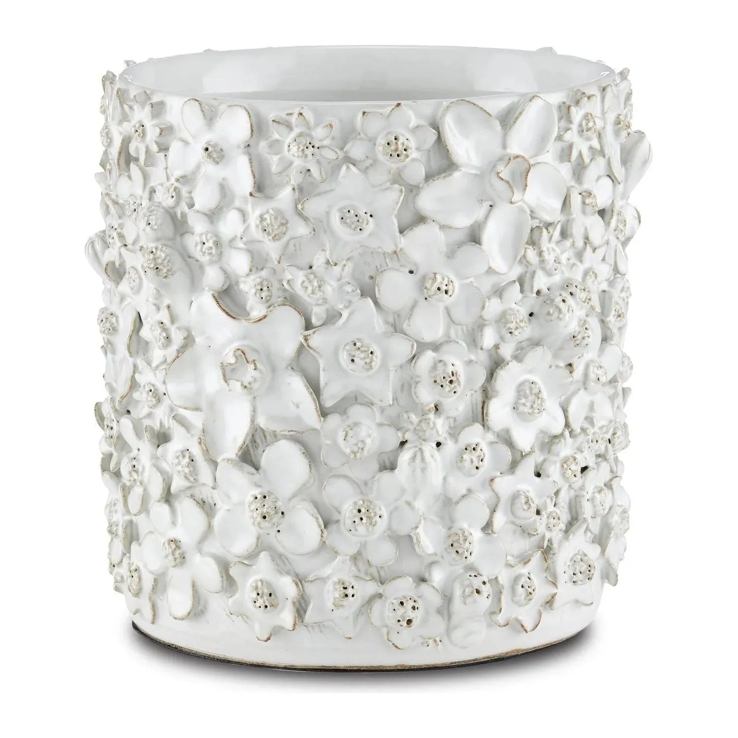 Currey and Company - Jessamine Cachepot - 1200-0628 | The Rug District